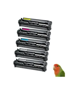 HP CF210X/1/2/3A PACK 5 toner compatibles HP Laserjet COLOR Pro 200 M251 M276