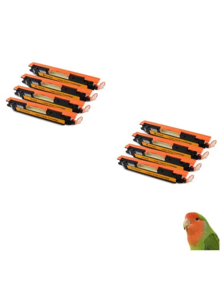 HP CF350 - CF351 - CF352- CF353 pack 8 tóners compatibles 
