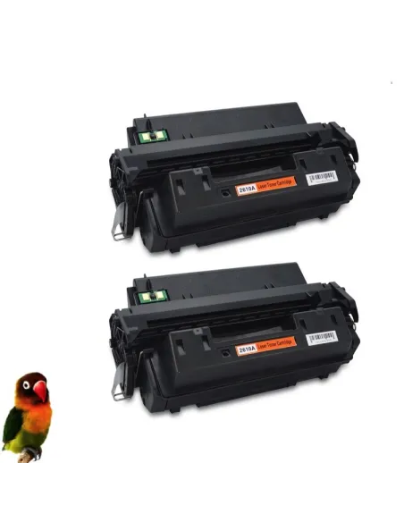 Q2610A HP pack 2 Toner q2610a hp laserjet 2300 negro compatible