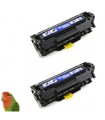 Pack 2 HP Q2612A/12A toner compatible Laserjet 1010/1015/1018/1020/1022