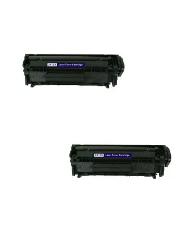 HP Q2612X / 12X NEGRO ALTA CAPACIDAD COMPATIBLE Nº 12X impresoras HP LaserJet 1010 / 1012 / 1015	