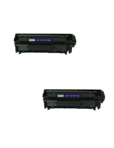 HP Q2612X / 12X NEGRO ALTA CAPACIDAD COMPATIBLE Nº 12X impresoras HP LaserJet 1010 / 1012 / 1015	