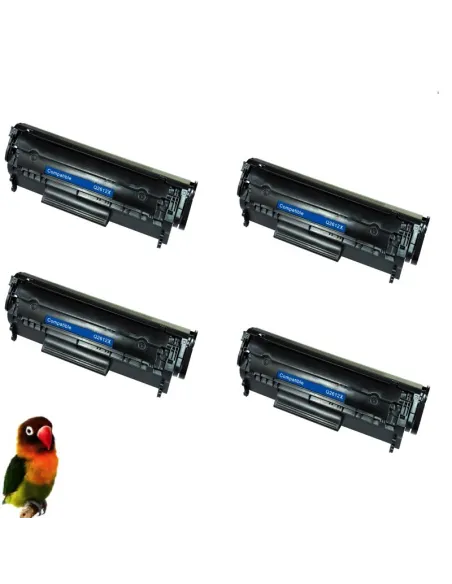 HP Q2612X / 12X NEGRO ALTA CAPACIDAD COMPATIBLE Nº 12X impresoras HP LaserJet 1010 / 1012 / 1015	