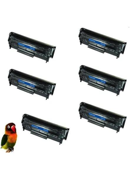 HP Q2612X / 12X NEGRO ALTA CAPACIDAD COMPATIBLE Nº 12X impresoras HP LaserJet 1010 / 1012 / 1015	