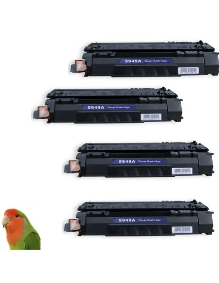 Q5949A HP pack 4 Toner hp q5949a compatible hp laserjet 1160 - 1320 series 