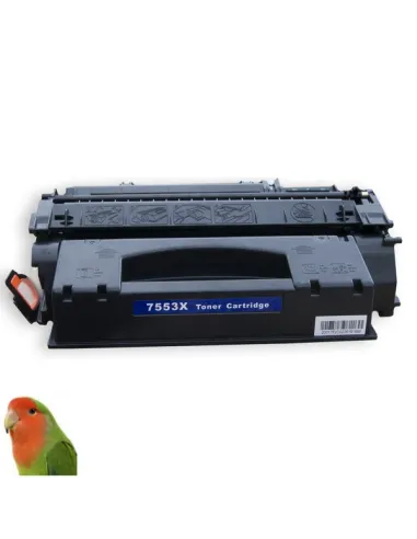 HP Q7553X Negro  toner alta Capacidad para LaserJet P2015 (7000 pag) COMPATIBLE