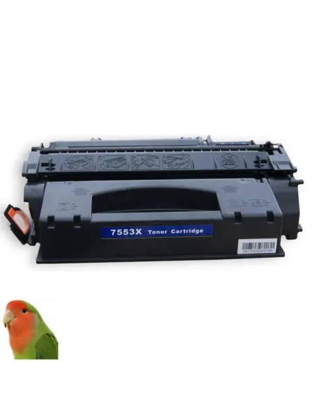 HP Q7553X Negro  toner alta Capacidad para LaserJet P2015 (7000 pag) COMPATIBLE