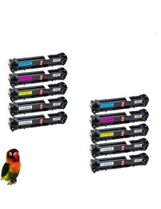 HP CE320/1/2/3 HP 128A PACK 8 toner compatibles LASERJET CP1525 CM1415 CP1525