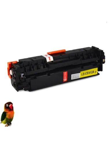 HP CE412A / HP 305A AMARILLO toner compatible Laserjet M351 M451 M475