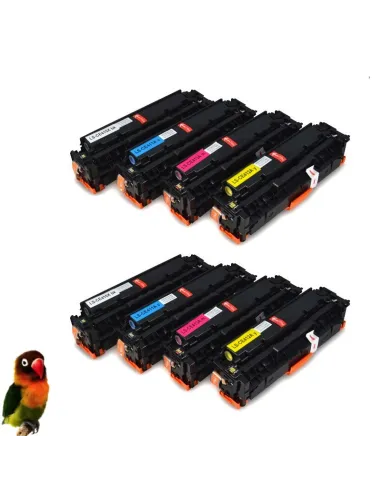 HP CE410X/1/2/3A HP 305X/305A Pack 8  toner compatibles Laserjet M351 M451 M475
