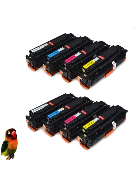 HP CE410X/1/2/3A HP 305X/305A Pack 8  toner compatibles Laserjet M351 M451 M475
