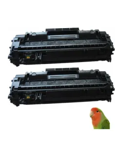 HP CE505A / 05A  pack 2 TONER  HP CE505A / 05A COMPATIBLE