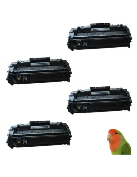 HP CE505A / 05A pack 4 TONER  HP CE505A / 05A COMPATIBLE