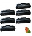 pack 6 toners HP CE505A / TONER 05A compatibles HP Laserjet  P2035 P2055