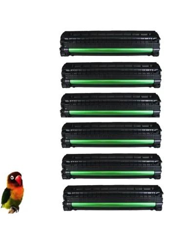 ML1660 SAMSUNG pack 6 tóner compatible SAMSUNG MLT-D1042 ML-1660