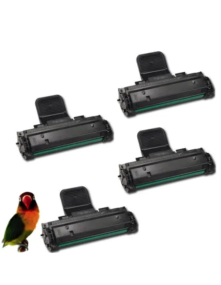 ML1610/ML2010 SAMSUNG pack 4 tóner compatible SAMSUNG ML-1610/ML-2010/SCX-4521/DELL1100/1110 3000C.