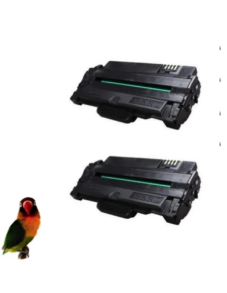 Pack 2 Toner para Samsung ML1910 ML1915 ML2525 ML2580 SCX4600 SCX4623 SF640