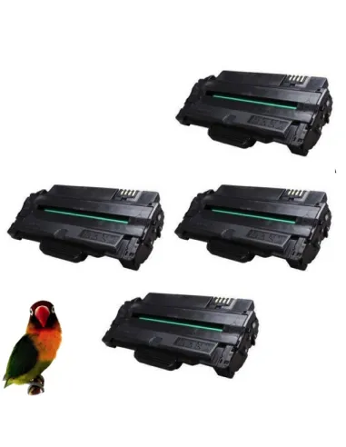 Pack 4 Toner para Samsung ML1910 ML1915 ML2525 ML2580 SCX4600 SCX4623 SF640