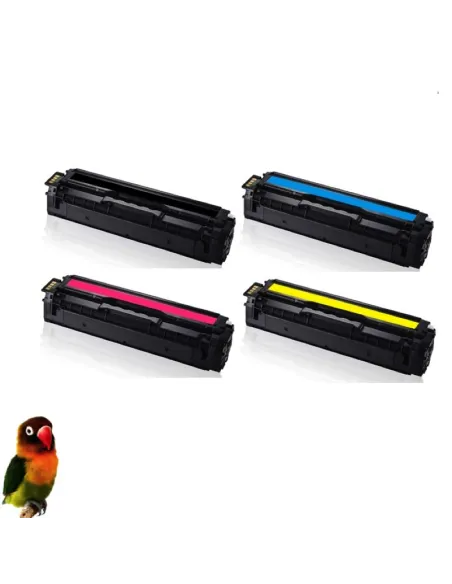 Pack 4 toners compatibles para Samsung CLP-415/SL-C1810/SL-C1860/CLX-4195 504S