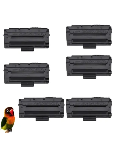 SAMSUNG SCX-4200  pack 6 tóner compatibles SAMSUNG SCX-4200 3000C.