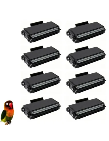 8 Toner compatible para Brother TN3280 HL5340/HL5350/DCP8085/MFC8880/MFC8370