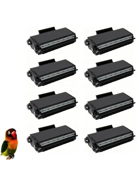 8 Toner compatible para Brother TN3280 HL5340/HL5350/DCP8085/MFC8880/MFC8370