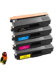 pack 4 toner compatibles Brother TN325 HL-4140/4150/4570 DCP9055 MFC-9460/9465
