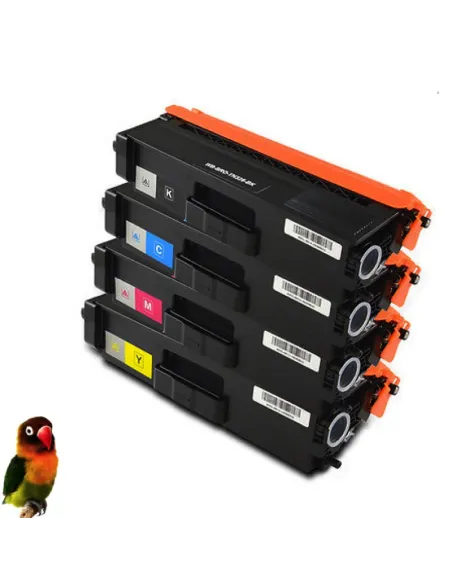 4 Toner compatibles TN326 Brother DCP-L8400/8450 HL-L8250/8300/8350 MFC-L8650