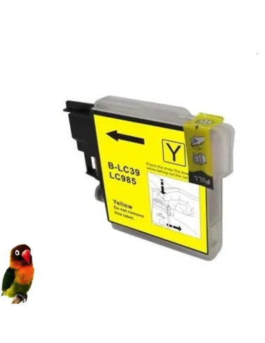 LC985Y BROTHER AMARILLO Cartucho Compatible Amarillo BROTHER LC985Y DCP-/J125/J315W/J515W MFC-/J265W/J415W/J615W
