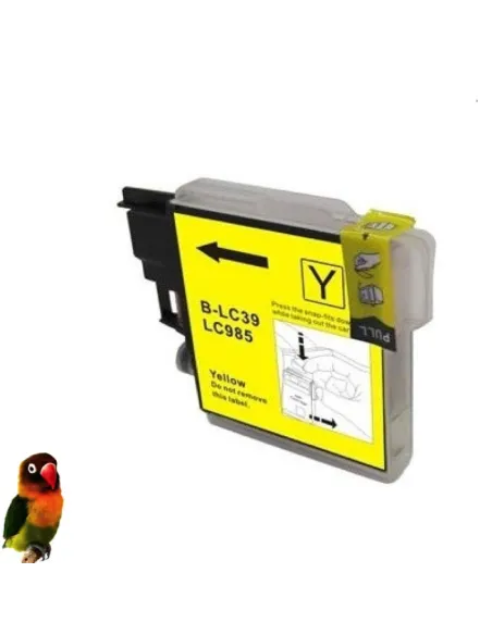 LC985Y BROTHER AMARILLO Cartucho Compatible Amarillo BROTHER LC985Y DCP-/J125/J315W/J515W MFC-/J265W/J415W/J615W