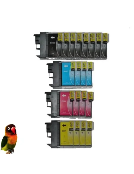 brother lc985 tintas pack 20