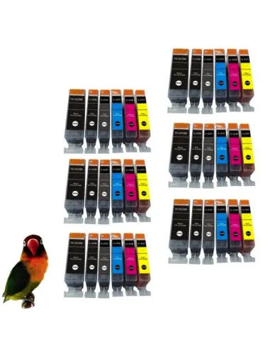 36 tintas para Canon PGI550/CLI551XL MG6350 MG7150 MG7550 IP8750 (con GRIS)