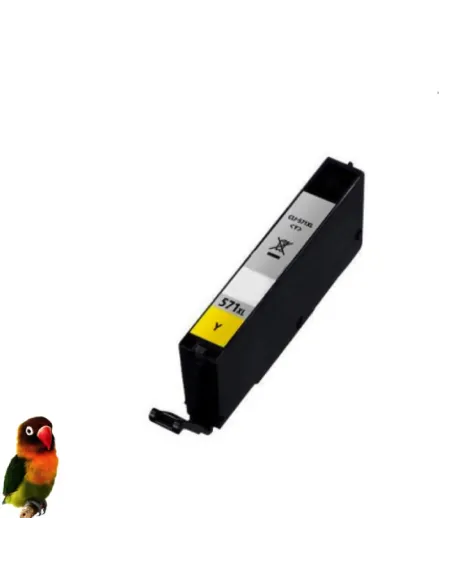 CLI571XL-Y para CANON Pixma MG5750 MG5752 MG6850 MG6851 MG6852 MG6853 MG7750