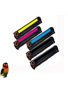 PACK 5 TONER para Canon LBP7110 MF628 MF8280 MF8230 MF623 MF624 LBP7100 (731)