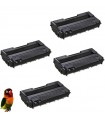 pack 4 toner compatibles para Ricoh Aficio SP-3400 SP-3410 SP-3500 SP-3510