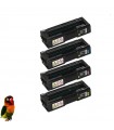pack 4 Toner para Ricoh Aficio SPC252 / SP-C252 / SP C252  compatibles