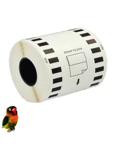 DK22212 Blanco 62mmX15.24mm para Brother P-Touch QL1000 1050 1060