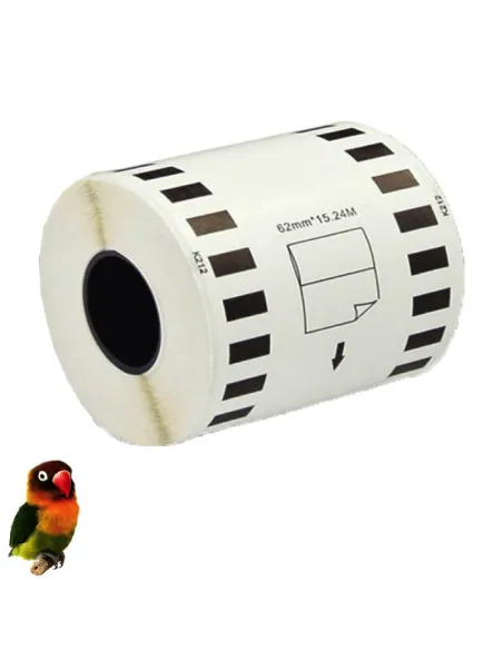 DK22212 Blanco 62mmX15.24mm para Brother P-Touch QL1000 1050 1060