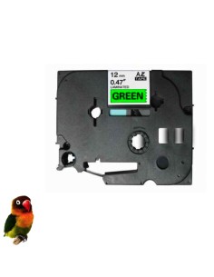 Brother TZE-731 NEGRO / VERDE CINTA ROTULADORA GENERICA TZ-731