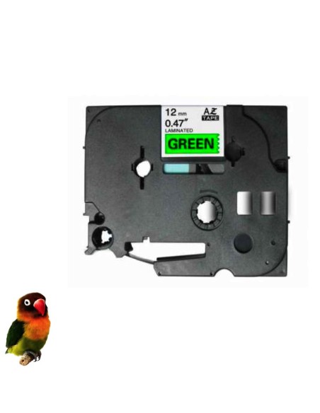 Brother TZE-731 NEGRO / VERDE CINTA ROTULADORA GENERICA TZ-731