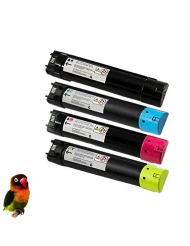 Toner DELL C5765 / C5765DN PACK 4 toner compatibles