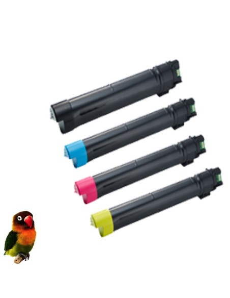 Toner DELL C7765 / C7765DN PACK 4 TONERS COMPATIBLES
