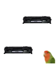 pack 2x HP CF280X tóner compatible  Laserjet Pro 400 M401 / M425 ALTA CAPACIDAD
