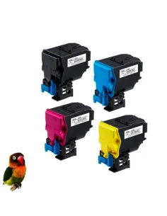 KONICA MINOLTA BIZHUB C35 / C35P PACK 4 TONERS COMPATIBLES