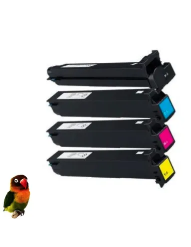 KONICA MINOLTA BIZHUB C200/C203/C253/C353/8650/7450  PACK 4 TONERS COMPATIBLES