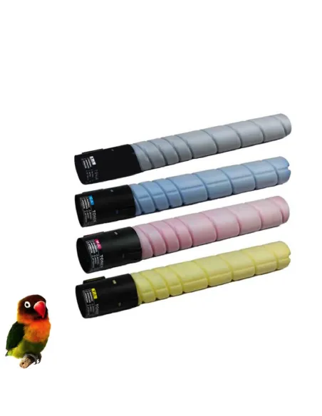 KONICA MINOLTA BIZHUB C224 / C284 / C364 PACK 4  TONER COMPATIBLES 