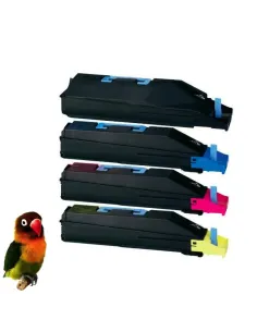 TK-880 PACK 4 Toner Compatibles (BK-C-M-Y) Kyocera para FS-C8500