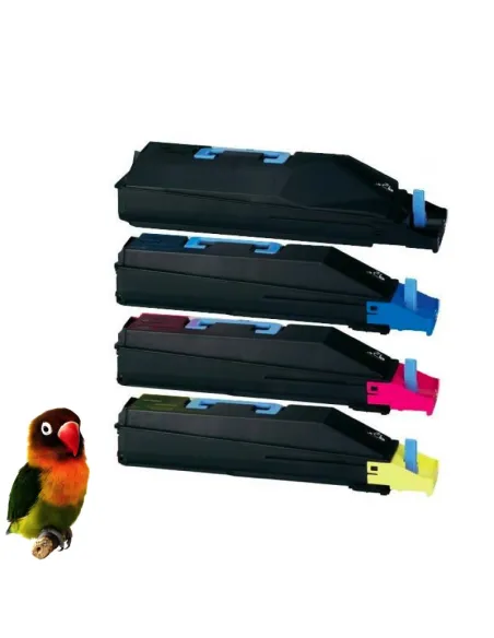 TK-880 PACK 4 Toner Compatibles (BK-C-M-Y) Kyocera para FS-C8500