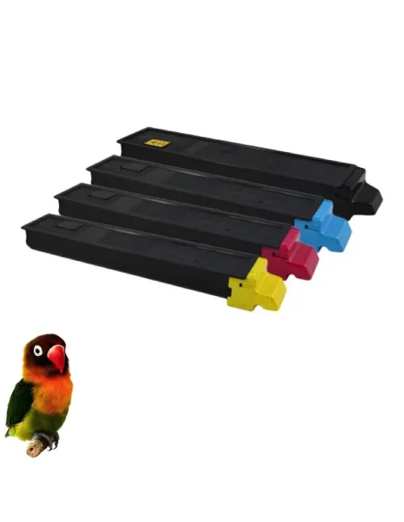 TK-895 PACK 4 Toner Compatibles (BK-C-M-Y) Kyocera para FS-C8020 / FS-C8025 / FS-C8520 / FS-C8525