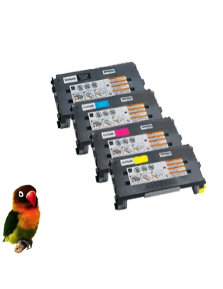 tóner compatible LEXMARK C500N/X500N/X502N AMARILLO 3000C.